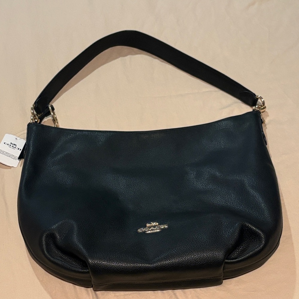 Coach Midnight Black Shoulder Bag new tags